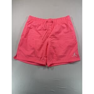 Air Jordan Swim Trunks Men’s L Pink Jumpman Lined Drawstring